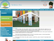 Tablet Screenshot of antalyadenizkoleji.com